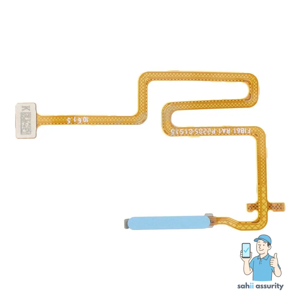 Fingerprint Sensor with Flex Cable for Realme 9 Pro Blue